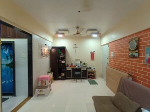 Living Room in 1 BHK Apartment at Aabhirup Apartment, Kopar Khairane – for Rent