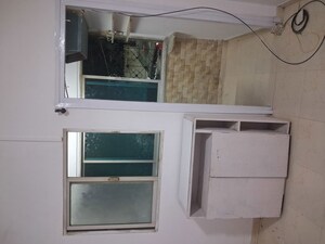 Kitchen in 1 RK Apartment at Manish Lotus CHS, Andheri West – for Rent