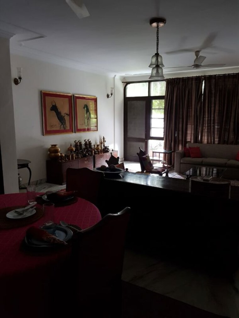 Living Room, greater kailash i 4 Bedroom 3450 Sq.Ft. Builder Floor In Greater Kailash I Delhi 10332764
