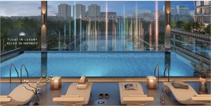 Swimming Pool in 3 BHK Apartment at Emami Hira, Alipore – for Sale