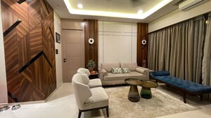 Living Room in 3 BHK Apartment at Transcon Triumph Tower, Andheri West – for Sale