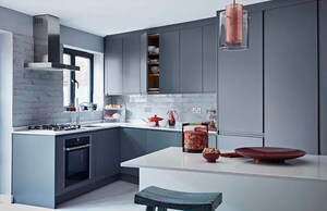 Kitchen in 3.5 BHK Builder Floor at Sector 107 – for Sale