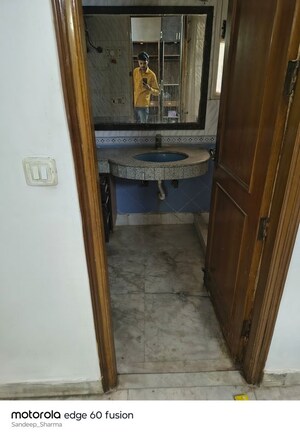 Balcony in 3 BHK Builder Floor at Sector 12 – for Rent