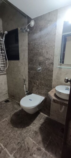 Bathroom in 2 BHK Apartment at Krishna Galaxy Santacruz, Santacruz East – for Rent
