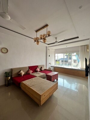 Living Room in 2 BHK Apartment at Gold Crown, Andheri West – for Rent