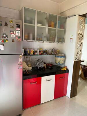 Kitchen in 2 BHK Apartment at Prem Nagar CHS, Kopri – for Rent