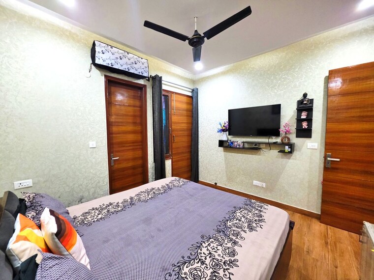 Bedroom, motia-blue-ridge 3 Bedroom 1350 Sq.Ft. Apartment In Dhakoli Zirakpur 10332875