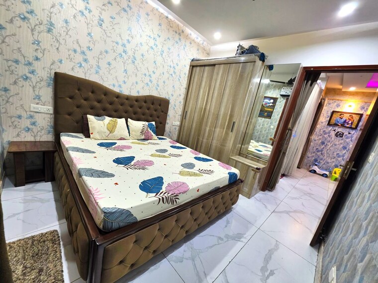 Bedroom, motia-blue-ridge 3 Bedroom 1350 Sq.Ft. Apartment In Dhakoli Zirakpur 10332875