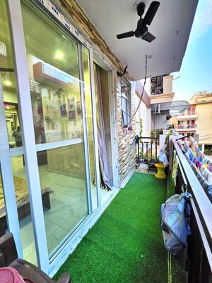 Balcony in 3 BHK Apartment at Motia Blue Ridge, Dhakoli – for Sale