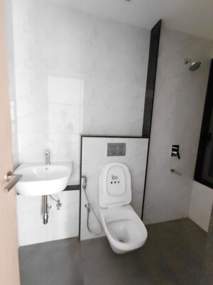 Bathroom in 2 BHK Apartment at Lodha Vista, Lower Parel – for Rent