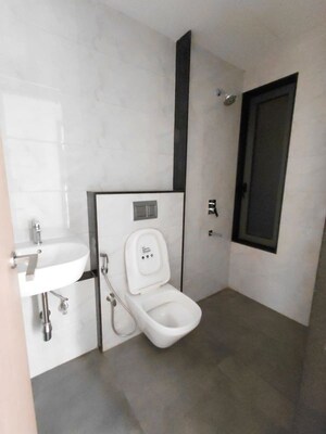 Bathroom in 2 BHK Apartment at Lodha Vista, Lower Parel – for Rent