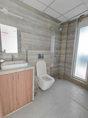 Bathroom in 3 BHK Apartment at Runwal Nirvana, Parel – for Rent