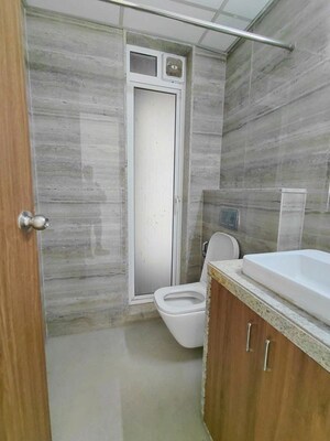 Bathroom in 3 BHK Apartment at Runwal Nirvana, Parel – for Rent