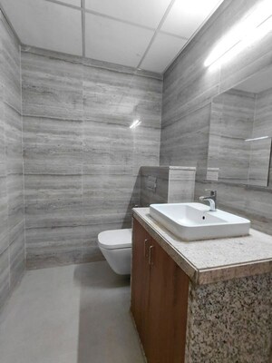 Bathroom in 3 BHK Apartment at Runwal Nirvana, Parel – for Rent