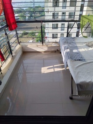 Balcony in 3 BHK Apartment at Jahangir Pura – for Rent