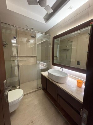 Kitchen in 4 BHK Builder Floor at Greater Kailash I – for Rent