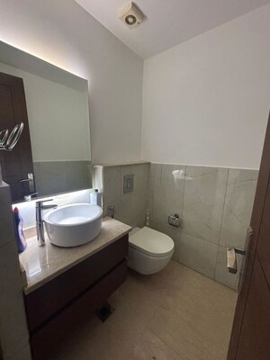 Bathroom in 4 BHK Builder Floor at Greater Kailash I – for Rent