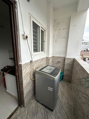 Bathroom in 2 BHK Builder Floor at Sriram Nagar – for Rent