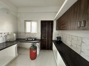 Kitchen in 2 BHK Builder Floor at Sriram Nagar – for Rent