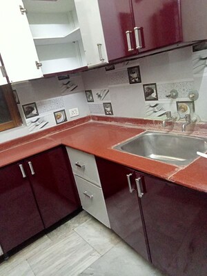 Kitchen in 2 BHK Villa at Aliganj – for Rent