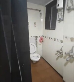 Bathroom in 1 BHK Apartment at Bethany CHS, Mahim – for Rent