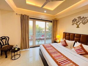 Bedroom in 4 BHK Builder Floor at Lajpat Nagar – for Rent