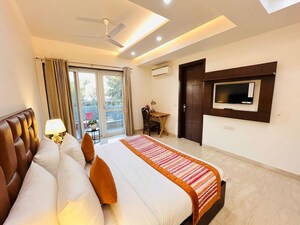 Bedroom in 4 BHK Builder Floor at Lajpat Nagar – for Rent