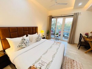 Bedroom in 4 BHK Builder Floor at Lajpat Nagar – for Rent