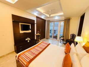 Bedroom in 4 BHK Builder Floor at Lajpat Nagar – for Rent