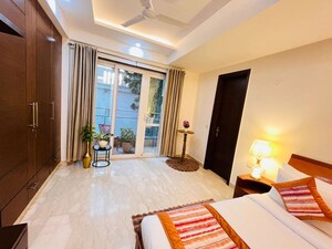 Bedroom in 4 BHK Builder Floor at Lajpat Nagar – for Rent