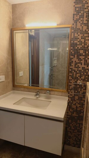 Bathroom in 3 BHK Builder Floor at New Friends Colony – for Rent