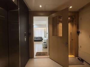 Building Lobby in 4 BHK Apartment at Rustomjee Seasons, Bandra East – for Rent