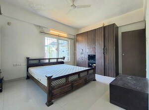 Bedroom in 3 BHK Apartment at B U Bhandari Chrrysalis Row House, Wagholi – for Rent