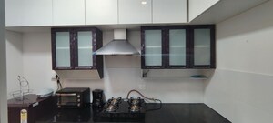 Kitchen in  Apartment at Bhartiya Nikoo Homes, Thanisandra Main Road – for Rent
