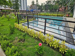 Balcony in 3 BHK Apartment at New Town – for Rent