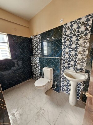 Attached Bathroom in 3 BHK Apartment at New Town – for Rent
