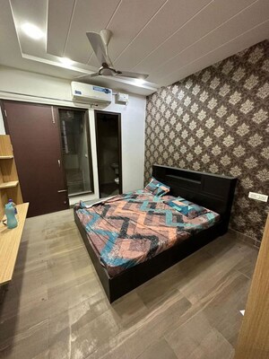 Bedroom in 3 BHK Builder Floor at Dhakoli – for Rent
