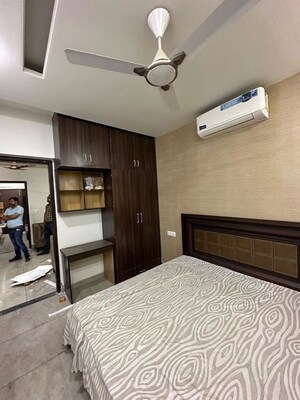 Bedroom in 3 BHK Builder Floor at Dhakoli – for Rent