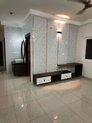 Living Room in 2 BHK Apartment at Prestige High Fields, Gachibowli – for Rent