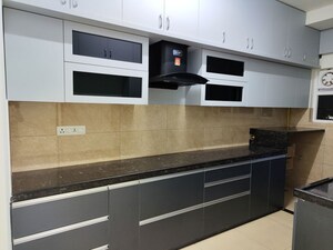 Kitchen in 2 BHK Apartment at Prestige High Fields, Gachibowli – for Rent