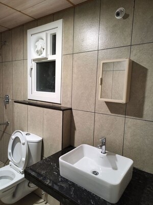 Bathroom in 2 BHK Apartment at Prestige High Fields, Gachibowli – for Rent