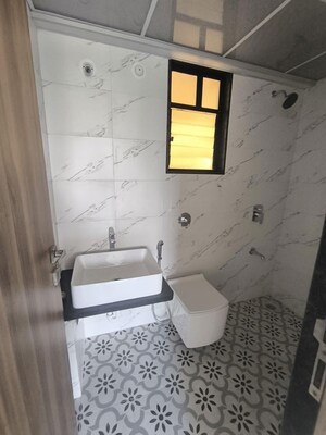 Bathroom in 3 BHK Apartment at Kohinoor Shangrila, Pimpri – for Rent