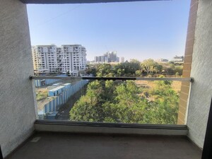 Balcony in 3 BHK Apartment at Kohinoor Shangrila, Pimpri – for Rent
