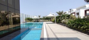 Swimming Pool in 3 BHK Villa at Pruthvi Adithya Belmont Greene, Tellapur – for Rent