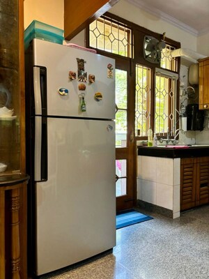 Kitchen in 1 BHK Builder Floor at South City 1 – for Rent