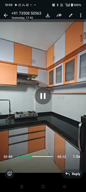 Kitchen in 2 BHK Apartment at Pristine Prolife 2, Wakad – for Rent