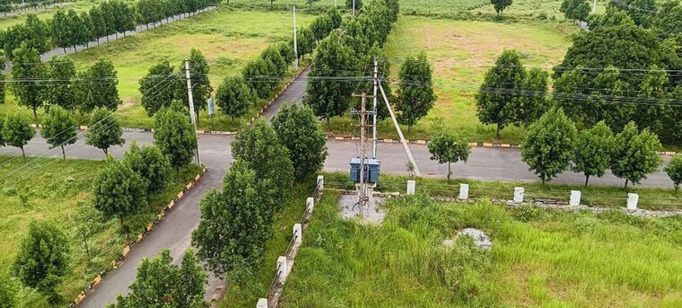Garden, pharma-green-city  191 Sq.Yd. Plot In Yacharam Hyderabad 10333155