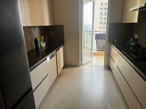 Kitchen in 5 BHK Penthouse at Ambience Tivertone, Sector 50 – for Rent