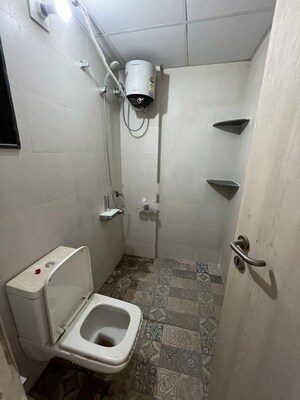 Bathroom in 1 BHK Apartment at Satyam Shivam Apartments, Pashan – for Rent