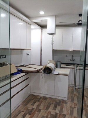 Kitchen in 3 BHK Apartment at Greater Kailash I – for Rent